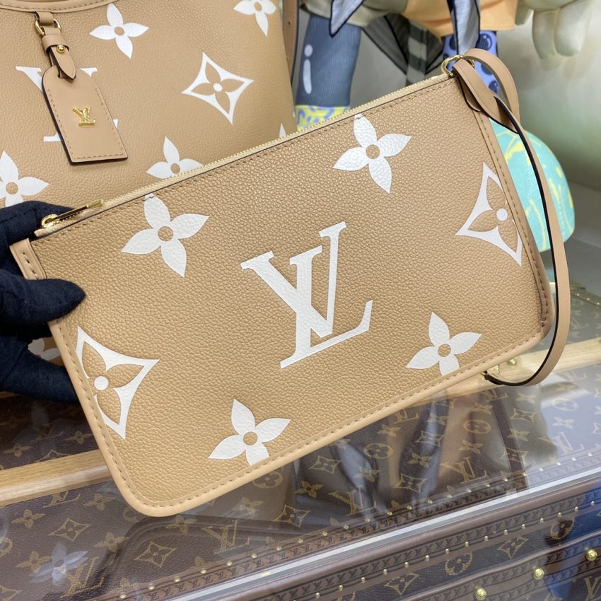 Replica Louis Vuitton Carry All Apricot - realistic designer-inspired fake bag