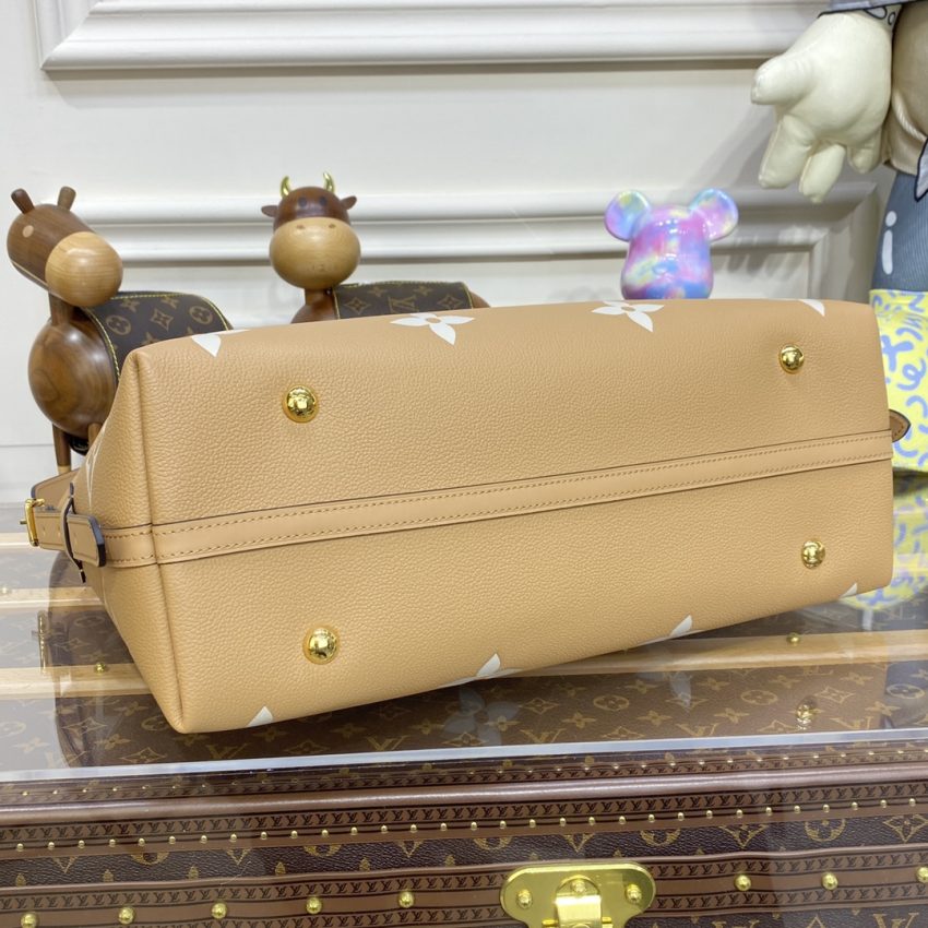 Replica Louis Vuitton Carry All Apricot - authentic-look luxury purse replica