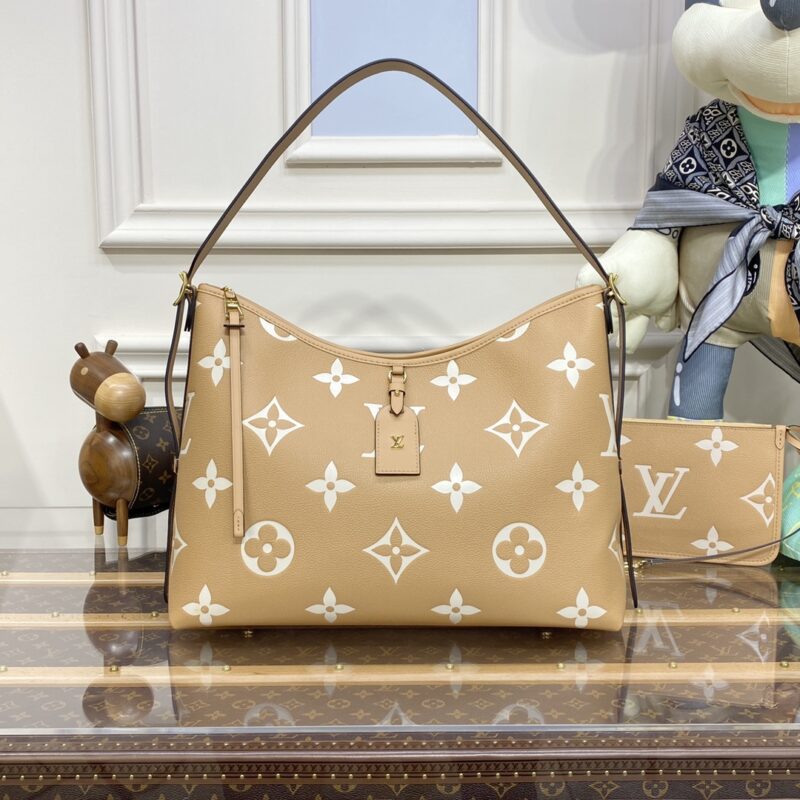 Replica Louis Vuitton Carry All Apricot - high-quality designer bag clone