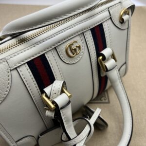 Replica Gucci Bauletto Top Handle White - top-tier luxury replica shoulder bag