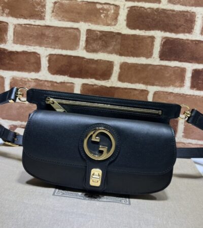Replica Gucci G Blondie Waist Canvas Black - ultra-realistic fake designer tote