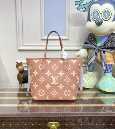 Replica Louis Vuitton Neverfull MM Pink - top-tier luxury replica shoulder bag