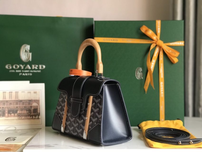 Replica Goyard Sigon Pm Black - 1:1 designer replica handbag