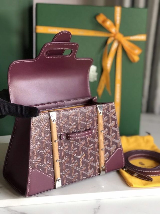 Replica Goyard Sigon Pm Bordeaux - elite superclone designer purse