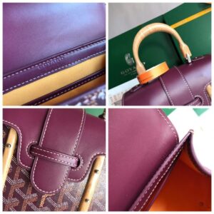Replica Goyard Sigon Pm Bordeaux - realistic designer-inspired fake bag