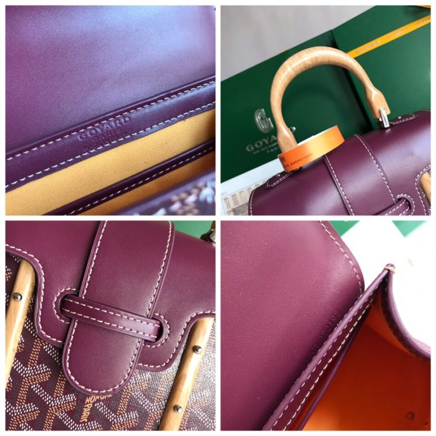 Replica Goyard Sigon Pm Bordeaux - realistic designer-inspired fake bag