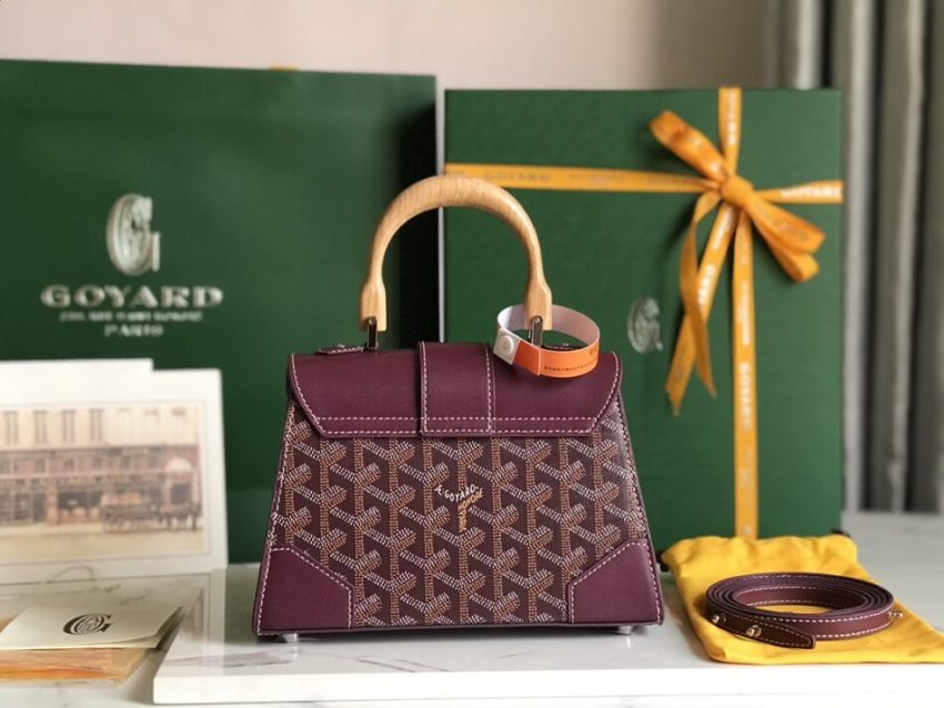 Replica Goyard Sigon Pm Bordeaux - realistic designer-inspired fake bag