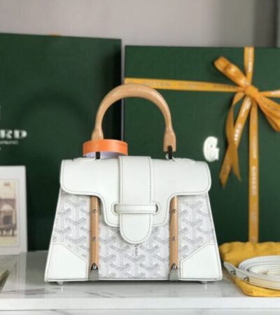 Replica Goyard Sigon Pm White - premium-grade designer purse dupe