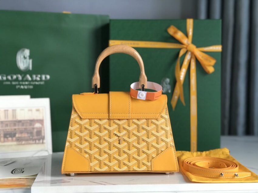 Replica Goyard Sigon Pm Yellow - ultra-realistic fake designer tote