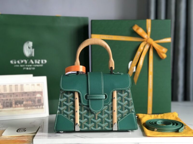 Replica Goyard Sigon Pm Green - top-tier luxury replica shoulder bag