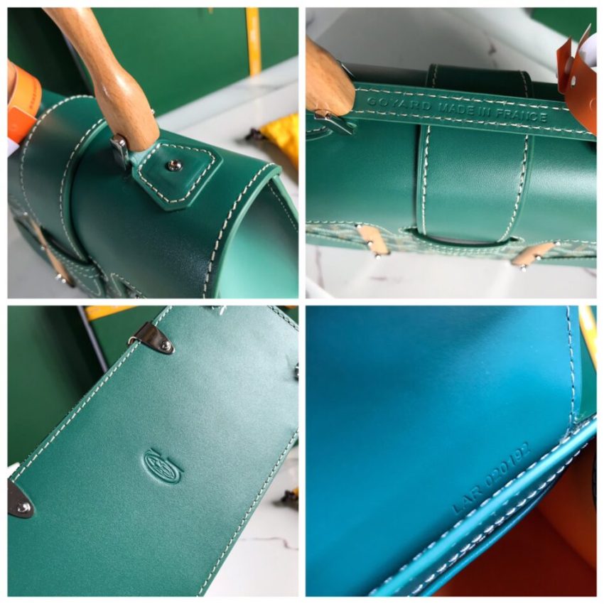 Replica Goyard Sigon Pm Green - near-authentic luxury replica handbag
