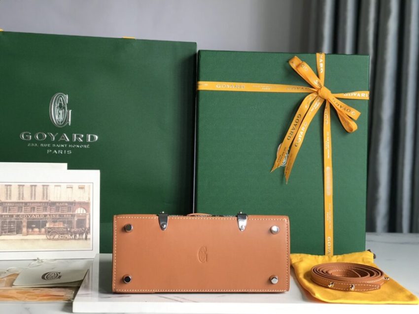 Replica Goyard Sigon Pm Brown - top-rated replica designer bag