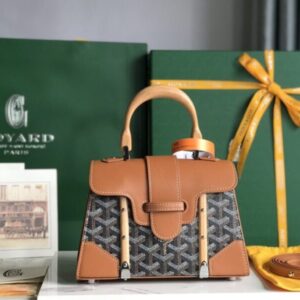 Replica Goyard Sigon Pm Brown - best-selling designer handbag dupe