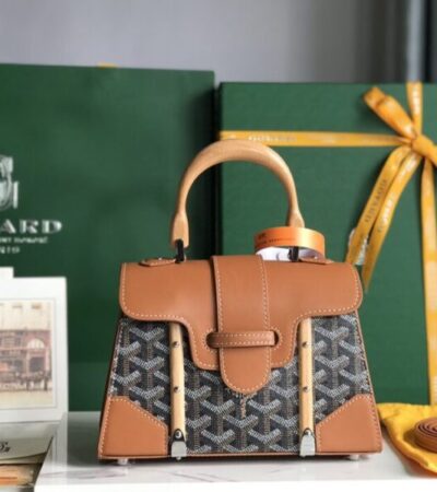 Replica Goyard Sigon Pm Brown - best-selling designer handbag dupe