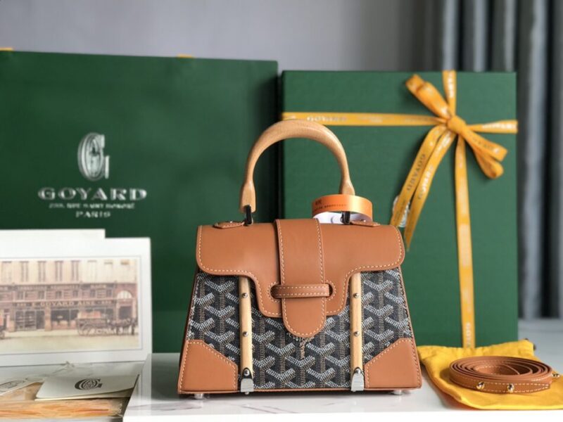 Replica Goyard Sigon Pm Brown - best-selling designer handbag dupe