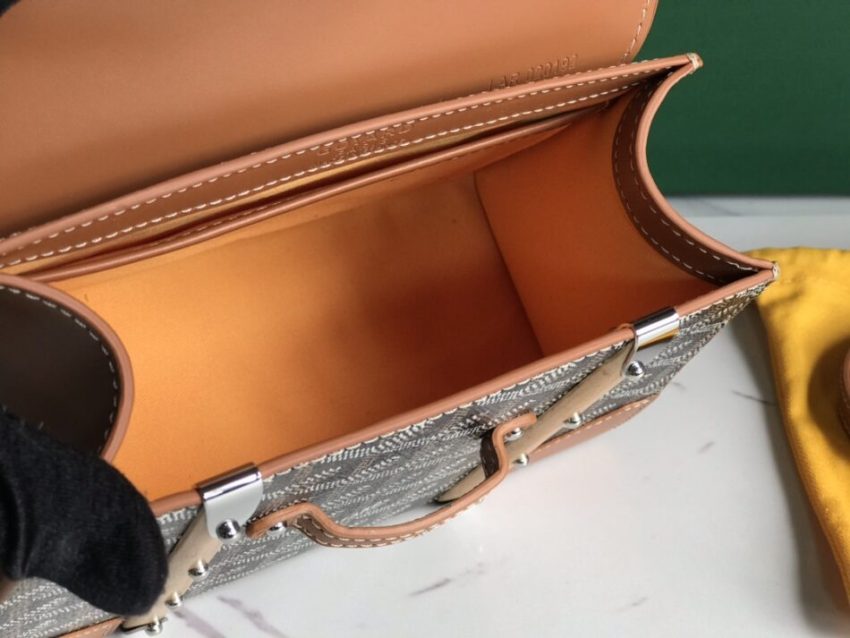 Replica Goyard Sigon Pm Brown - top-tier luxury replica shoulder bag