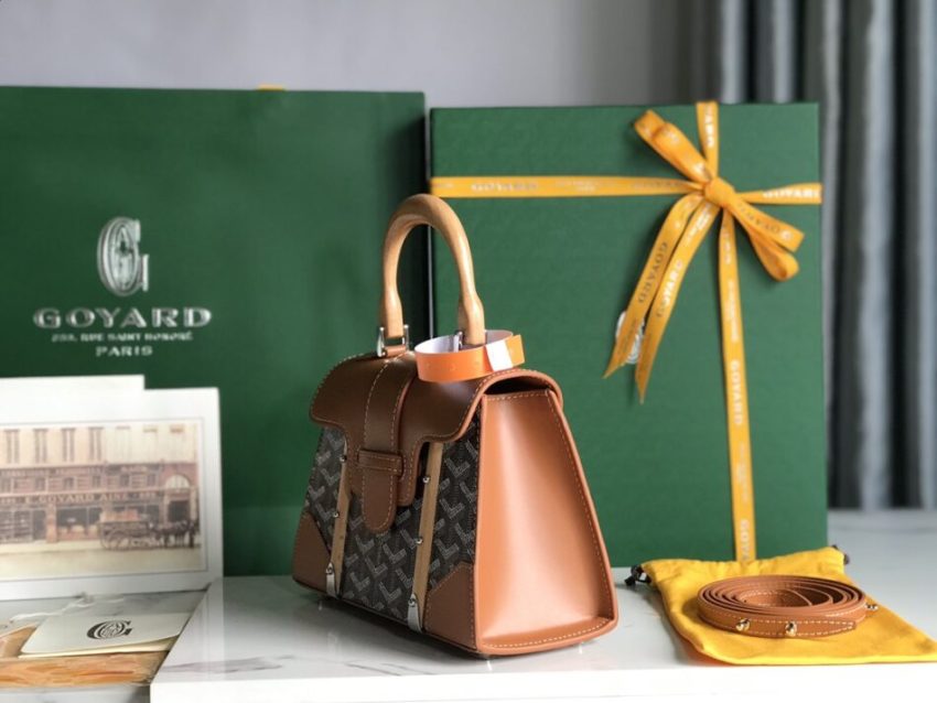 Replica Goyard Sigon Pm Brown - elite superclone designer purse