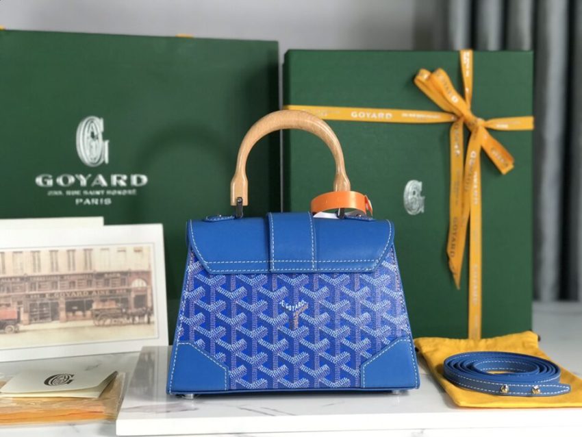 Replica Goyard Sigon Pm Blue - best quality luxury bag dupe