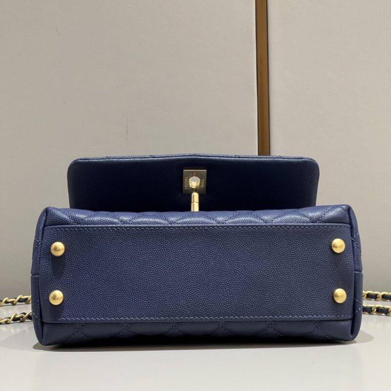 Replica CHANEL 23P Coco Blue - near-authentic luxury replica handbag