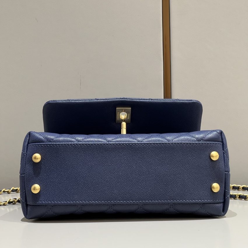 Replica CHANEL 23P Coco Blue - near-authentic luxury replica handbag