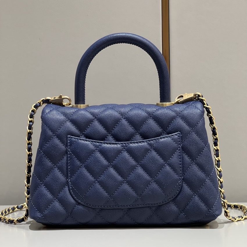 Replica CHANEL 23P Coco Blue - high-accuracy replica luxury purse