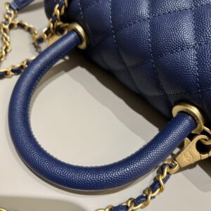 Replica CHANEL 23P Coco Blue - best quality luxury bag dupe