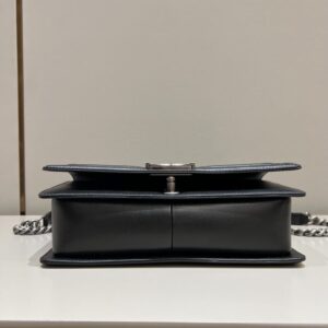 Replica CHANEL Le Boy Large Black Silver - top-tier luxury replica shoulder bag