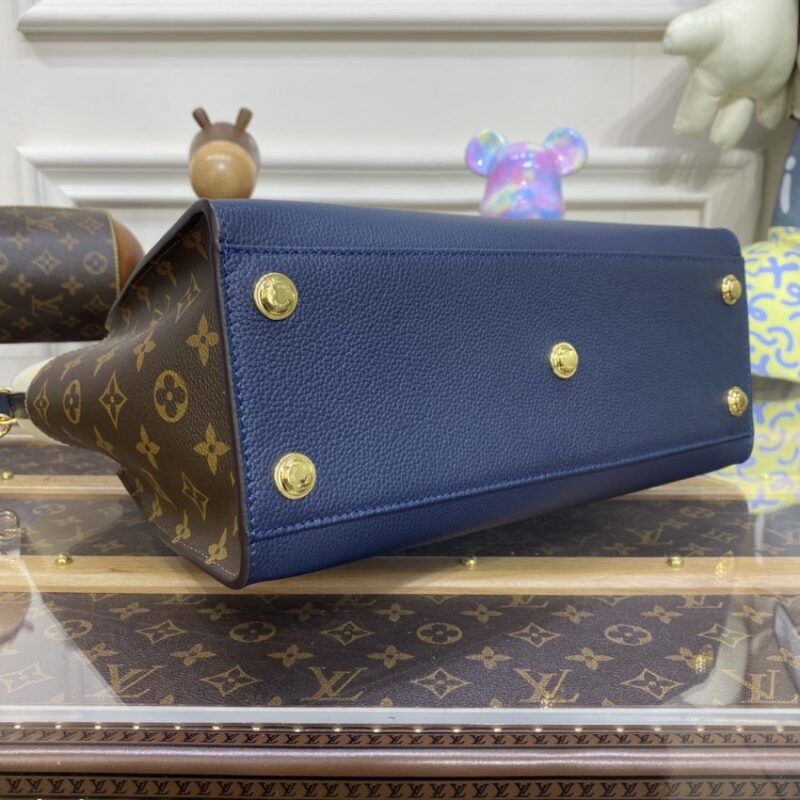 Replica Louis Vuitton On My Side Dark Blue - high-quality designer bag clone