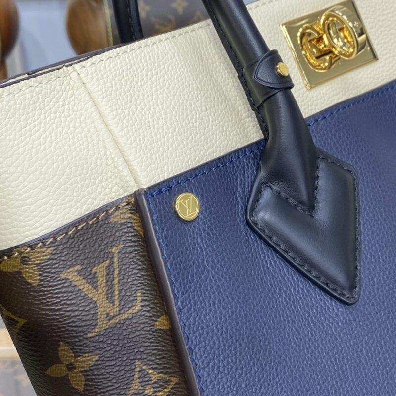 Replica Louis Vuitton On My Side Dark Blue - elite superclone designer purse