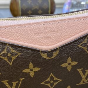 Replica Louis Vuitton Pallas Clutch Pink - premium-grade designer purse dupe