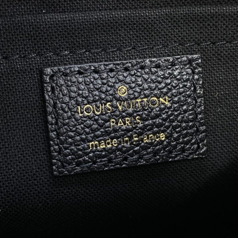 Replica Louis Vuitton Pallas Clutch Black - high-end fake designer purse