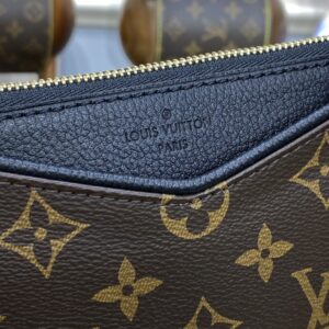 Replica Louis Vuitton Pallas Clutch Black - top-tier luxury replica shoulder bag