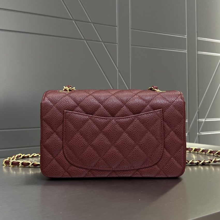 Replica CHANEL Classic Flap 20cm Burgundy - high-end fake designer purse