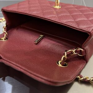Replica CHANEL Classic Flap 20cm Burgundy - best-selling designer handbag dupe