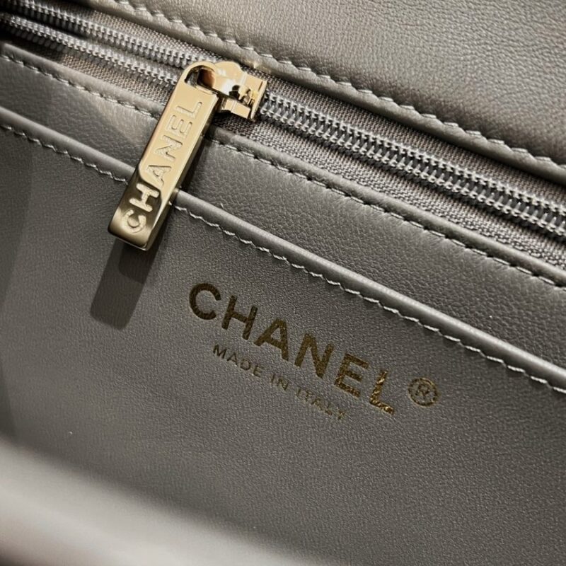 Replica CHANEL Classic Flap 20cm Grey - high-accuracy replica luxury purse
