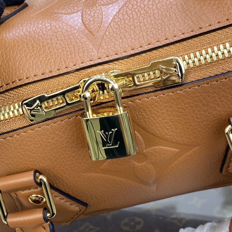 Replica Louis Vuitton Speedy Bandouliere 25 Brown - authentic-look luxury purse replica