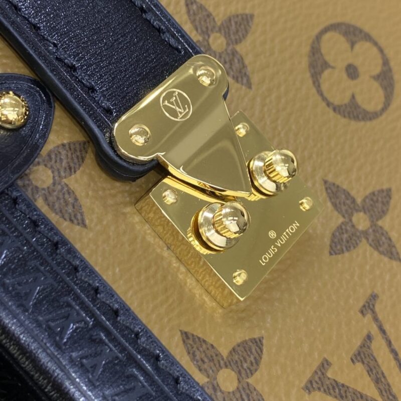 Replica Louis Vuitton Side Trunk Brown Canvas - best-selling designer handbag dupe