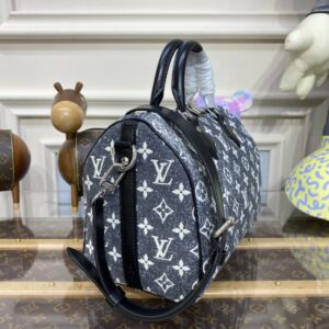 Replica Louis Vuitton Speedy Bandouliere 25 Denim Canvas - best-selling designer handbag dupe
