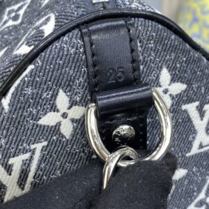 Replica Louis Vuitton Speedy Bandouliere 25 Denim Canvas - top-tier luxury replica shoulder bag