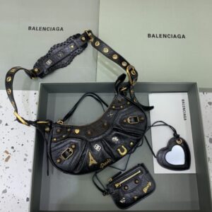 Replica Balenciaga Le Cagole Black - high-accuracy replica luxury purse