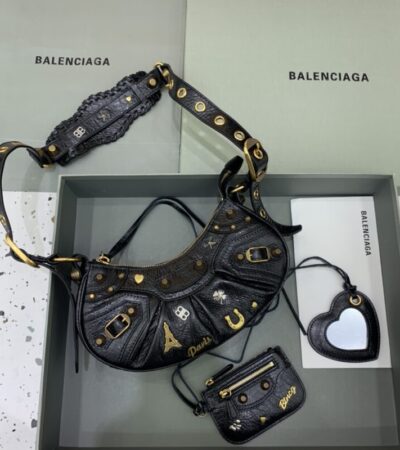 Replica Balenciaga Le Cagole Black - high-accuracy replica luxury purse