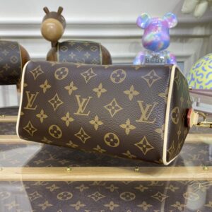 Replica Louis Vuitton Speedy Bandouliere 20 Brown - premium 1:1 fake handbag model