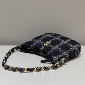 Replica CHANEL 22k Woolen Hobo - top-rated replica designer bag