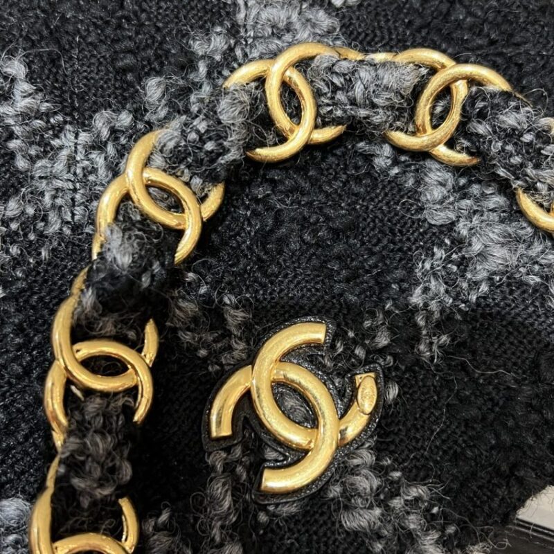 Replica CHANEL 22k Woolen Hobo - premium 1:1 fake handbag model