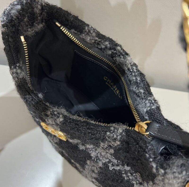 Replica CHANEL 22k Woolen Hobo - 1:1 designer replica handbag