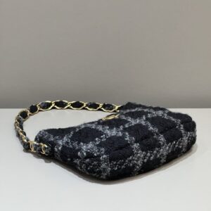 Replica CHANEL 22k Woolen Hobo - realistic designer-inspired fake bag