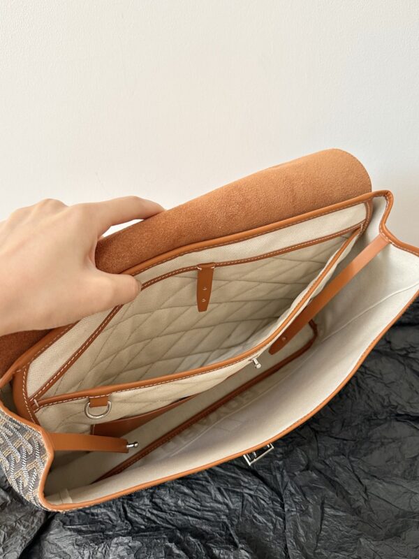 Replica Goyard Citadin Brown - near-authentic luxury replica handbag