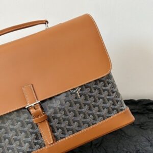 Replica Goyard Citadin Brown - authentic-look luxury purse replica