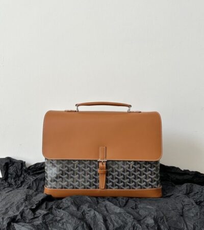 Replica Goyard Citadin Brown - high-accuracy replica luxury purse