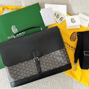 Replica Goyard Citadin Black - near-authentic luxury replica handbag